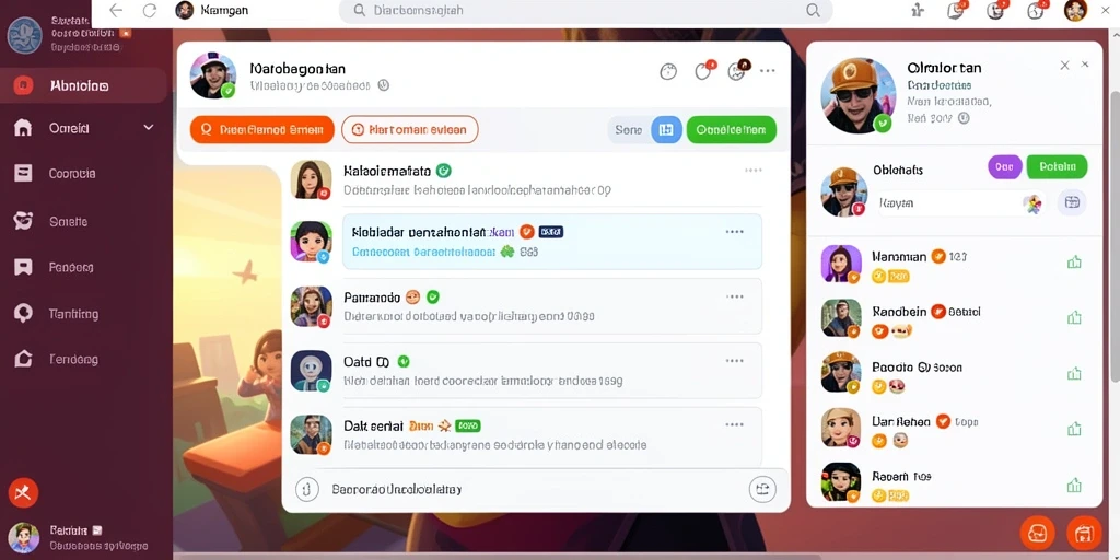 Interaksi seru antar pemain di mode multiplayer.