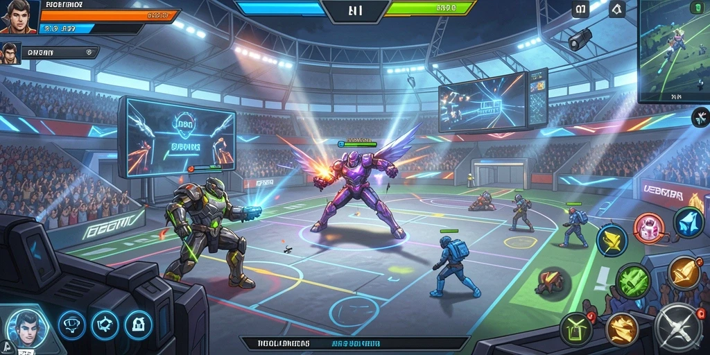 Level-game pemandangan yang menawan dan menantang.