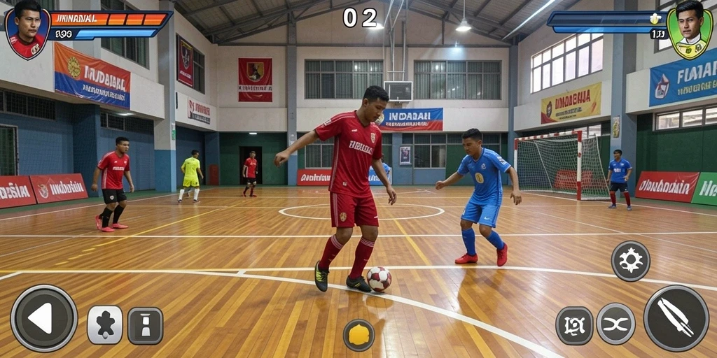 Tantangan seru di setiap level yang harus dihadapi.