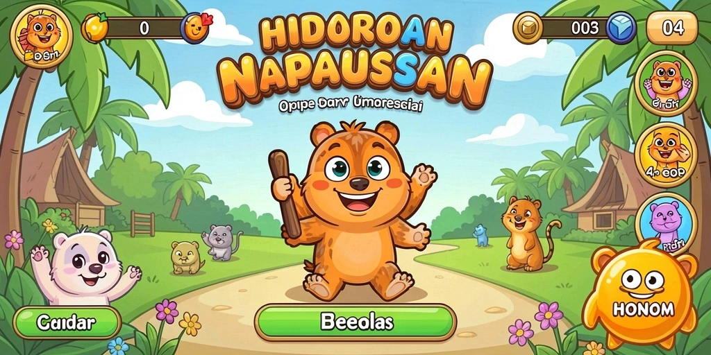 Gameplay seru dengan berbagai mode permainan.