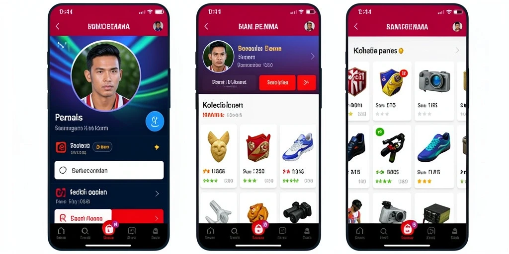 Karakter unik yang dapat dipilih setiap permainan.