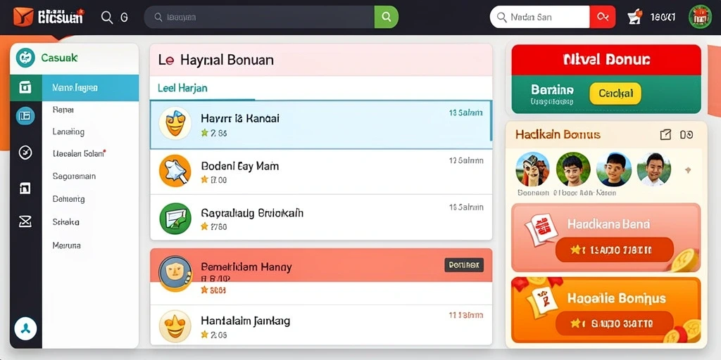 Level yang menantang untuk meningkatkan skill bermain.